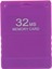 Hafıza Kartı 32MB Yüksek Hızlı Verimli Taşınabilir Oyun Hafıza Kartı Playstation 2 Için Mor (Yurt Dışından) 1