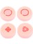 4 Adet Kontrolör Başparmak Kapağı Artırılmış Konfor Silikon Kaymaz Joystick Başparmak Kapağı Switch Pro Pembe (Yurt Dışından) 1