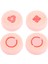 4 Adet Kontrolör Başparmak Kapağı Artırılmış Konfor Silikon Kaymaz Joystick Başparmak Kapağı Switch Pro Pembe (Yurt Dışından) 3