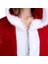 1.5m Kırmızı Başlıklı Pelerin Noel Kostümü Noel Baba Pelerini Kırmızı Manto Noel Partisi Cosplay Kostümü (Yurt Dışından) 3