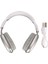 Bluetooth Kulaklık Hifi Derin Bas Dahili Mikrofon Desteği Hafıza Kartı Kablosuz Kulaklık Koşu Seyahat Beyaz (Yurt Dışından) 1