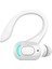 Tek Kulak Bluetooth Kulaklık Saf Beyaz Stereo Hd Ses Kablosuz Mono Kulaklık Kulak Içi Kulaklık Spor Koşu Egzersizi Için (Yurt Dışından) 1