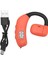 Kablosuz Bluetooth 5.4 Kulaklık Açık Kulak Hava Iletimli Kulaklık Gürültü Azaltma Kablosuz Spor Tek Kulak Kulaklık Android Dizüstü Bilgisayar Kamyon Sürücüsü Turuncu (Yurt Dışından) 1