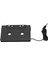 Araba Kaset Aux Adaptörü 3.5 mm Yardımcı Kablo Bant Adaptörü Telefonlar Tabletler Araba Hoparlörü ve Diğer 3.5mm Cihazlar Için (Yurt Dışından) 3