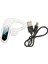 Bluetooth Kulaklık V5.3 Gürültü Önleyici Eller Serbest Kulaklık Ultra Hafif Taşınabilir 180 Derece Döndürülebilir Mikrofon Iş Için Beyaz (Yurt Dışından) 3