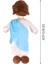 Karikatür Peluş Oyuncak Sevimli Yumuşak Peluş Bebek Ev Dekorasyonu Çocuklar ve Yetişkinler Için Hediyeler (Yurt Dışından) 5