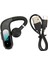 Bluetooth Kulaklık V5.3 Gürültü Önleyici Eller Serbest Kulaklık Ultra Hafif Taşınabilir 180 Derece Döndürülebilir Mikrofon Iş Için Siyah (Yurt Dışından) 2