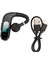 Bluetooth Kulaklık V5.3 Gürültü Önleyici Eller Serbest Kulaklık Ultra Hafif Taşınabilir 180 Derece Döndürülebilir Mikrofon Iş Için Siyah (Yurt Dışından) 3