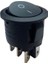 Yuvarlak Anahtar On-Off 6p Siyah (IC-133-6) (5131) 1