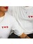 Baş Harfler ve Kalp Işlemeli Baskılı Partner Tişörtleri | Unisex Oversize | Kişiye Özel | Tatlı Hediye Fikri | Düğün Hediyesi (Harfleri Iletiniz) 1