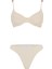 Bürümcük Krem Balenli Bikini Takım 1