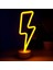 Neon Işıklı Şimşek Lamba USB ve Pilli 1