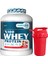 Whey Protein 2257 gr Çilek Aromalı Protein Tozu 24 Gram Protein 74 Servis Shaker Hediyeli 1