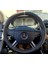 Dikişli Direksiyon Kılıfı Siyah Deri Noktalı Deri Gri Yüzük / Dikiş Mercedes B160 2011 Kasa 1