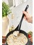 Premium Quality 6 Parça Standlı Servis Seti Kaşık Spatula Kepçe Makarna Kaşığı Süzgeç Seti 4