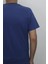 Fistan Store Erkek Düz Spor Kesim Rahat Kalıp Bisiklet Yaka Basic Tişört 4
