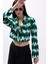 Desenli Crop Ceket 4