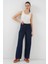 Geniş Paça Kot Pantolon 6706 - Lacivert 2