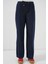 Geniş Paça Kot Pantolon 6706 - Lacivert 3