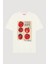 Baskılı Ekru Kadın T-Shirt TSH00500 1