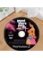 Gta Vice City Oyun Cd'si Şeklinde Kaymaz Taban Makinede Yıkanabilir Halı - Özel Süngerli Yüzey 1