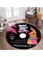 Gta Vice City Oyun Cd'si Şeklinde Kaymaz Taban Makinede Yıkanabilir Halı - Özel Süngerli Yüzey 4