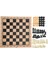 3'ü 1 Arada Ahşap Satranç Dama Tavla Katlanabilir Taşınabilir Etkileşimli Satranç Tahtası Oyuncağı M 29 x 29 cm / 11,4 x 11,4 Inç (Yurt Dışından) 1
