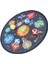 Astral Kids Dart Tahtası Oyunu Komik Ebeveyn Çocuk Etkileşimi Planet Dart Tahtası Yapışkan Top ile Iç Mekan Dış Mekan Için (Yurt Dışından) 5