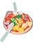 Pizza Kesme Oyun Seti Ahşap Pizza Kesme Oyun Seti Rol Yapma Oyunu Yemek Seti Çocuklar Için Eğitici Mutfak Oyun Seti (Yurt Dışından) 2