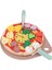Pizza Kesme Oyun Seti Ahşap Pizza Kesme Oyun Seti Rol Yapma Oyunu Yemek Seti Çocuklar Için Eğitici Mutfak Oyun Seti (Yurt Dışından) 5