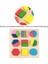 Çocuklar Için Eğitici Ahşap Oyuncak Seti Geometrik Blok Yapı Bulmacası Bebek Erken Öğrenme Aracı (#3) (Yurt Dışından) 5