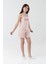 Kalp Baskılı Askılı Kız Çocuk Pijama Takımı 2