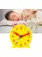 Saat Öğretim Yardımı Öğrenme Modeli Oyuncak Öğrenciler Çocuklar Bilişsel Zaman Aracı 3 Işaret Bağlantısı 24 Saat Sistemi 10CM Sarı (Yurt Dışından) 5