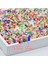 4800 Adet 5mm Plastik Tüp Boncuk Oyuncak Boncuklar 24 Renkli Tüp Boncuklar Dıy Eriyen Sigorta Küçük Aralayıcı Boncuklar Çocuklar Için El Sanatları Yedekleri 2