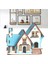 3d Puzzle Ahşap Villa Ev Yapımı Modeli Çocuk Çocuk Yapboz Dıy El Sanatları Eğitici Oyuncaklar 5