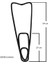 Yüzücü Paleti Bermuda Siyah Çantalı - 39-40 - B575 (Lisinya) 3