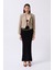 Crop Keten Blazer Ceket 2