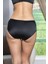 Saten Toparlayıcı Minimizer Sütyen ve Yüksek Bel Slip Külot Takım Siyah (BRF31521) 4