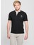 Desenli Siyah Erkek Polo T-Shirt M5GP60K7O64JBLK Lyle Ss Polo 2