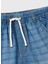 Normal Bel Regular Fit Koyu Indigo Erkek Çocuk Şort 4DHJC9047 2