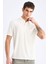 Regular Fit Polo Yaka Kısa Kollu Triko Tişört C4140AX25SM 1