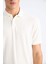 Regular Fit Polo Yaka Kısa Kollu Triko Tişört C4140AX25SM 5