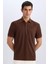 Regular Fit Kısa Kollu Triko Polo Tişört C4140AX25SM 3