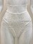 Ekru Dantelli Yüksek Bel Külot VENÜS-K1012 2