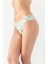 Pamuklu Desenli, 3'lü Slip Külot Yeşil (MGP2961) 1
