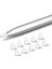 Huawei M-Pencil 2./1. Nesil 10 Adet Dokunmatik Ekran Kalem Ucu Kılıfı Silikon Kalem Ucu Kapağı-Şeffaf (Yurt Dışından) 1