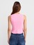 50860 Peplum Korse Top-Pembe 2