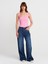 50860 Peplum Korse Top-Pembe 4