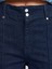 71993 Önü Nervür Dikişli Denim Pantolon-Lacivert 3
