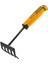 Metal Bahçe Tırmığı Pvc Saplı Hobi El Tırmık 270 mm 1
